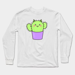 Catus - cat as cactus Long Sleeve T-Shirt